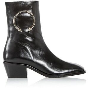 Dorateymur Leather Boots. Size: 6   #010